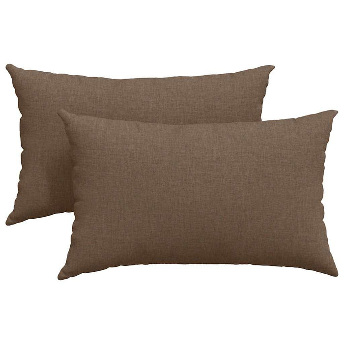 Perne pentru canapea 2 pcs Maro 50 x 30 cm țesătură - WALTI WALTI