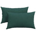 Perne pentru canapea 2 pcs Verde închis 50 x 30 cm țesătură - WALTI WALTI