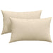 Perne pentru canapea 2 pcs Crem 50 x 30 cm țesătură - WALTI WALTI