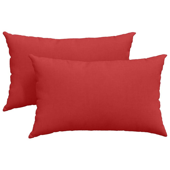 Perne pentru canapea 2 pcs Roșu 50 x 30 cm țesătură - WALTI WALTI