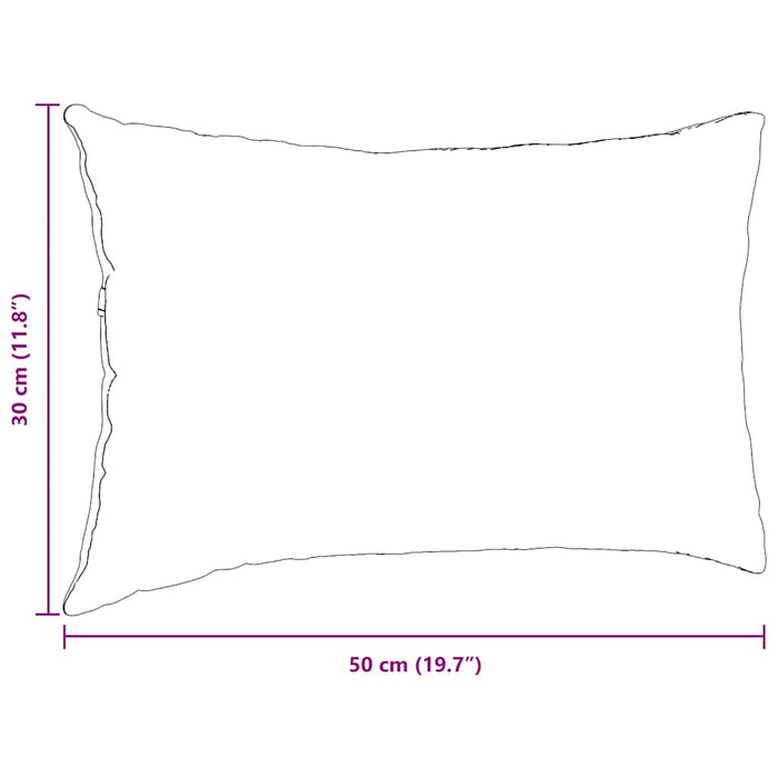 Perne pentru canapea 2 pcs Gri închis 50 x 30 cm - WALTI WALTI