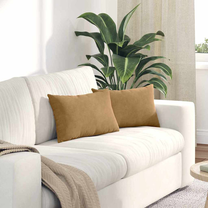 Perne pentru canapea 2 pcs Maro 50 x 30 cm - WALTI WALTI