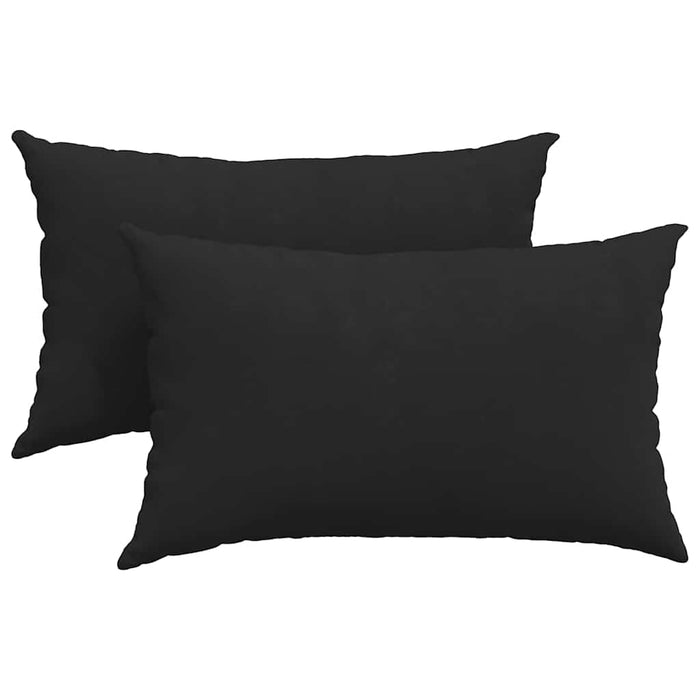 Perne pentru canapea 2 pcs Negru 50 x 30 cm țesătură WALTI