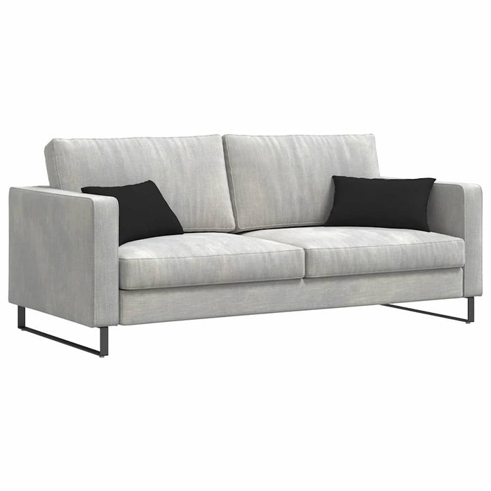 Perne pentru canapea 2 pcs Negru 50 x 30 cm țesătură WALTI