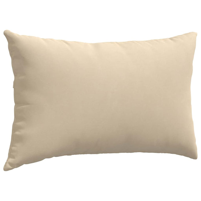 Perne pentru canapea 2 pcs Crem 50 x 30 cm țesătură WALTI