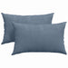 Perne pentru canapea 2 pcs albastru 50 x 30 cm - WALTI WALTI