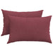 Perne pentru canapea 2 pcs Roșu Vin 60 x 40 cm țesătură - WALTI WALTI