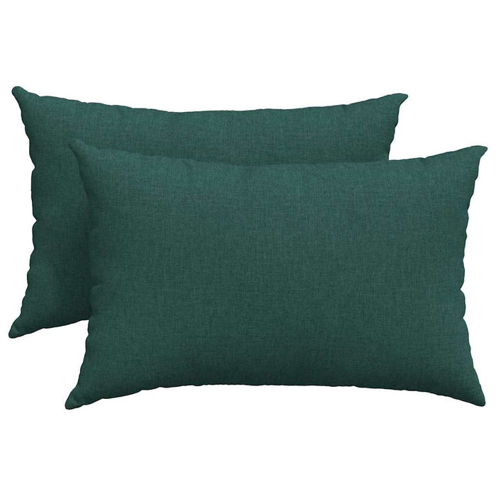 Perne pentru canapea 2 pcs Verde închis 60 x 40 cm țesătură - WALTI WALTI