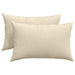 Perne pentru canapea 2 pcs Crem 60 x 40 cm țesătură - WALTI WALTI