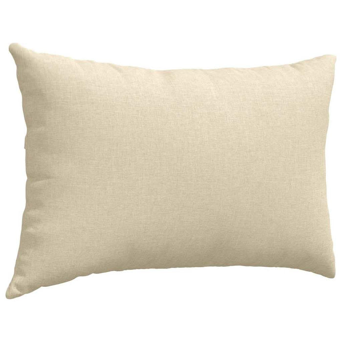 Perne pentru canapea 2 pcs Crem 60 x 40 cm țesătură - WALTI WALTI