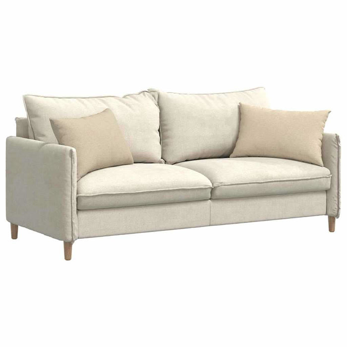 Perne pentru canapea 2 pcs Crem 60 x 40 cm țesătură - WALTI WALTI