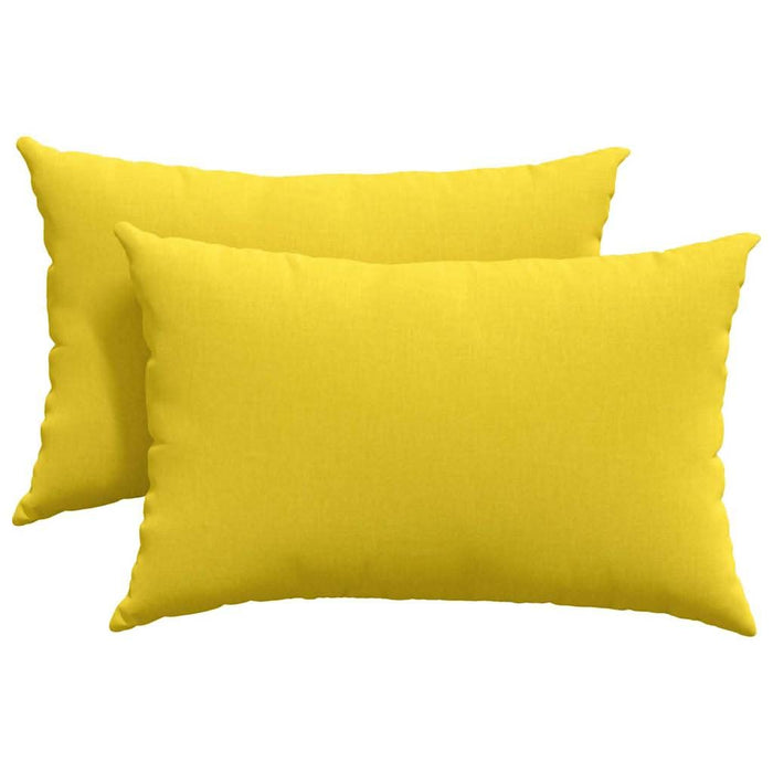 Perne pentru canapea 2 pcs Galben Deschis 60 x 40 cm țesătură - WALTI WALTI