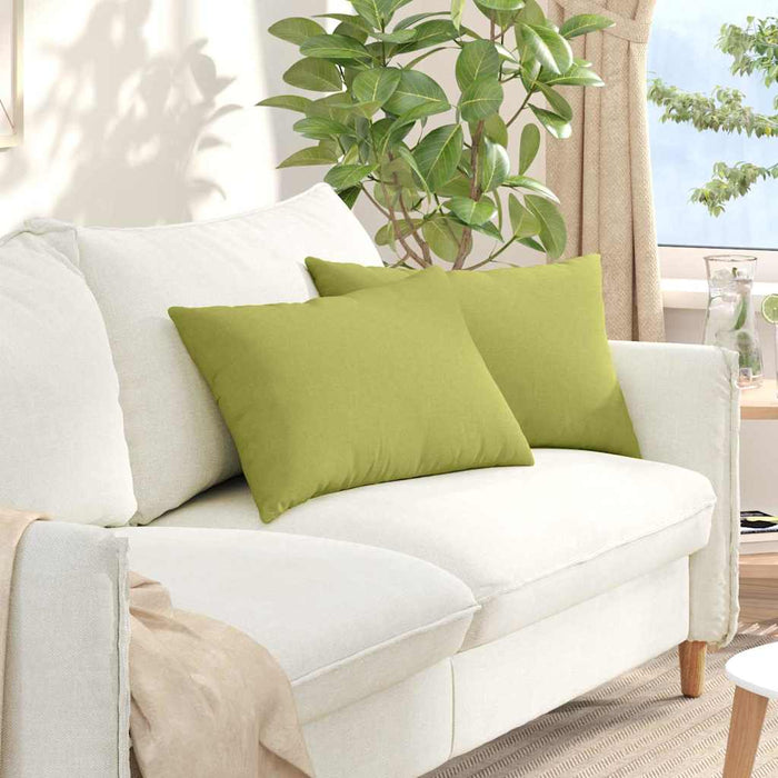 Perne pentru canapea 2 pcs Verde deschis 60 x 40 cm țesătură - WALTI WALTI