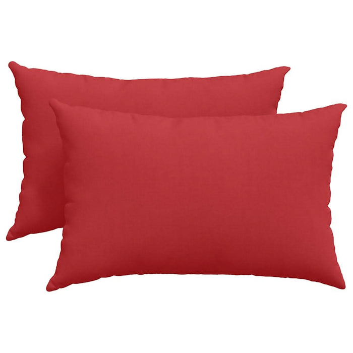 Perne pentru canapea 2 pcs Roșu 60 x 40 cm țesătură - WALTI WALTI