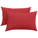 Perne pentru canapea 2 pcs Roșu 60 x 40 cm țesătură - WALTI WALTI
