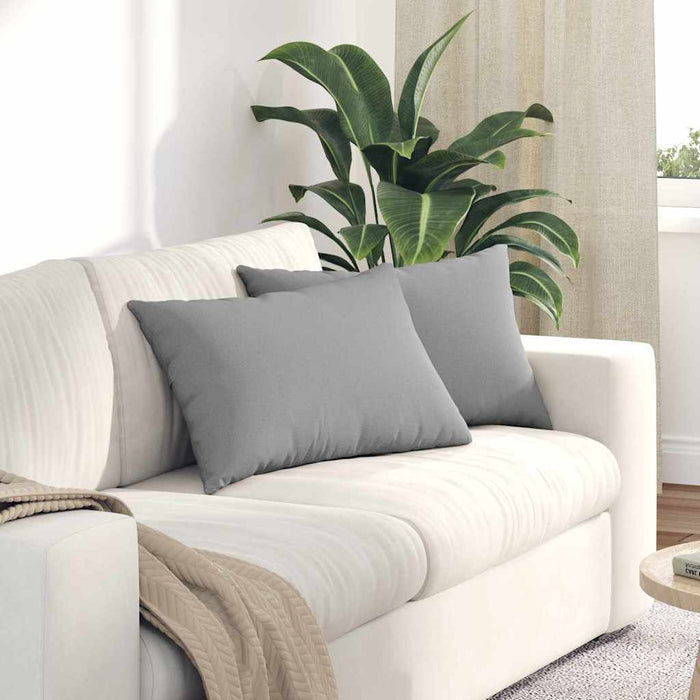 Perne pentru canapea 2 pcs Gri nori 60 x 40 cm țesătură - WALTI WALTI