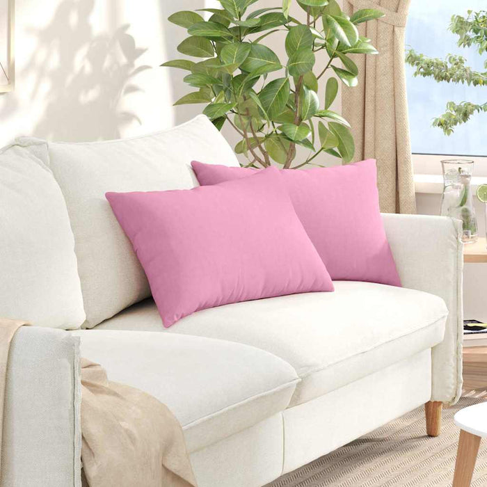 Perne pentru canapea 2 pcs Roz 60 x 40 cm țesătură - WALTI WALTI