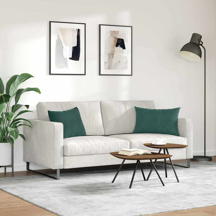Perne pentru canapea 2 pcs Verde închis 60 x 40 cm - WALTI WALTI