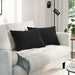 Perne pentru canapea 2 pcs Negru 60 x 40 cm - WALTI WALTI
