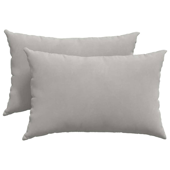 Perne pentru canapea 2 pcs Gri deschis 60 x 40 cm țesătură WALTI