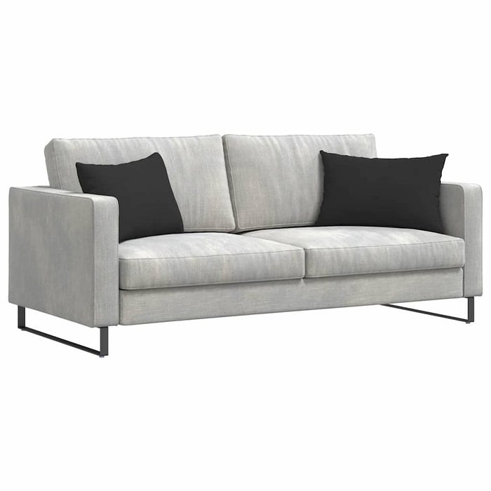 Perne pentru canapea 2 pcs Negru 60 x 40 cm țesătură WALTI