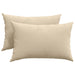 Perne pentru canapea 2 pcs Crem 60 x 40 cm țesătură - WALTI WALTI