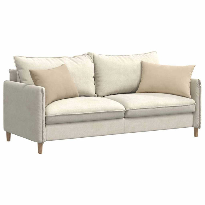 Perne pentru canapea 2 pcs Crem 60 x 40 cm țesătură - WALTI WALTI