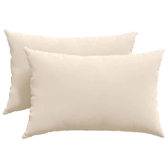 Perne pentru canapea 2 pcs Bej 60 x 40 cm țesătură - WALTI WALTI