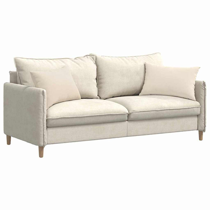 Perne pentru canapea 2 pcs Bej 60 x 40 cm țesătură - WALTI WALTI