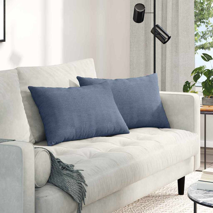 Perne pentru canapea 2 pcs albastru 60 x 40 cm - WALTI WALTI