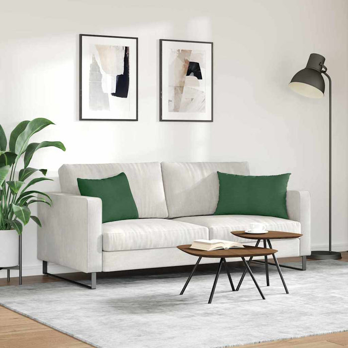 Perne pentru canapea 2 pcs Verde închis 60 x 40 cm - WALTI WALTI