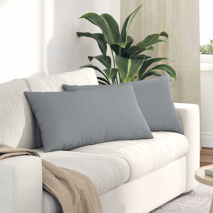 Perne pentru canapea 2 pcs Gri deschis 80 x 40 cm țesătură - WALTI WALTI