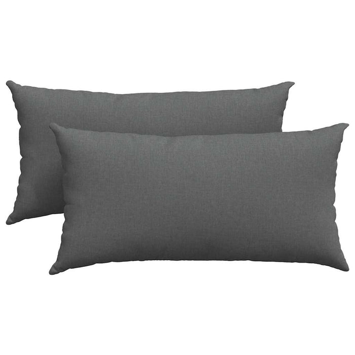 Perne pentru canapea 2 pcs Gri închis 80 x 40 cm țesătură - WALTI WALTI