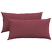 Perne pentru canapea 2 pcs Roșu Vin 80 x 40 cm țesătură - WALTI WALTI