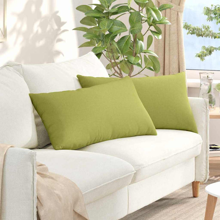 Perne pentru canapea 2 pcs Verde deschis 80 x 40 cm țesătură - WALTI WALTI