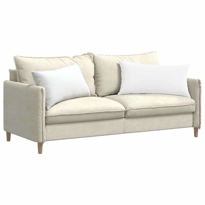 Perne pentru canapea 2 pcs Alb 80 x 40 cm țesătură - WALTI WALTI
