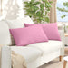 Perne pentru canapea 2 pcs Roz 80 x 40 cm țesătură - WALTI WALTI