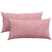 Perne pentru canapea 2 pcs Roz 80 x 40 cm Țesătură din corduroy - WALTI WALTI