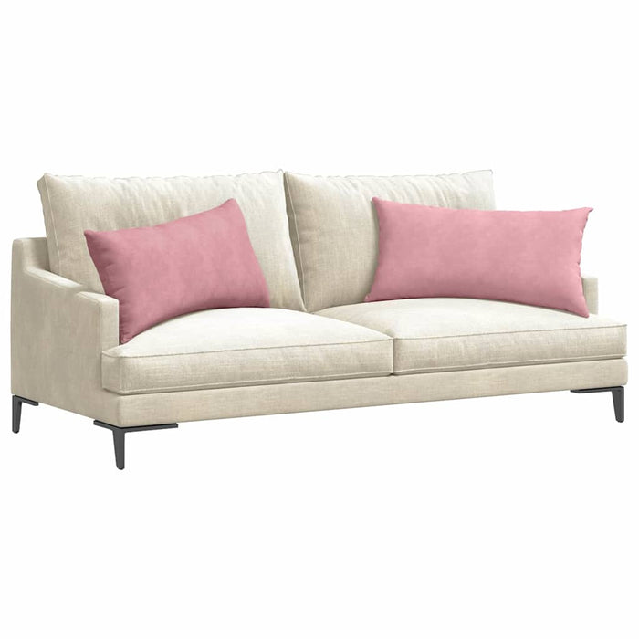 Perne pentru canapea 2 pcs Roz 80 x 40 cm Țesătură din corduroy - WALTI WALTI