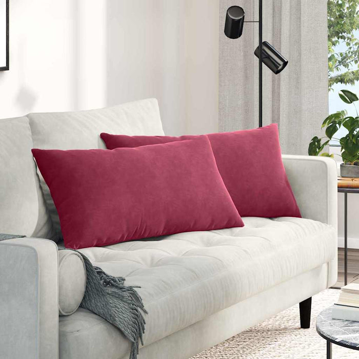 Perne pentru canapea 2 pcs Roșu Vin 80 x 40 cm - WALTI WALTI