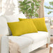 Perne pentru canapea 2 pcs Galben 80 x 40 cm - WALTI WALTI