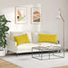 Perne pentru canapea 2 pcs Galben 80 x 40 cm - WALTI WALTI