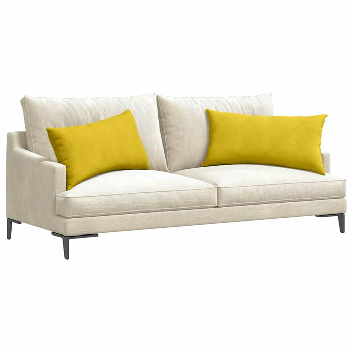 Perne pentru canapea 2 pcs Galben 80 x 40 cm - WALTI WALTI