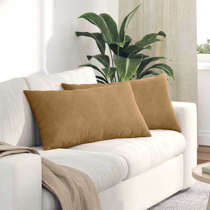 Perne pentru canapea 2 pcs Maro 80 x 40 cm - WALTI WALTI