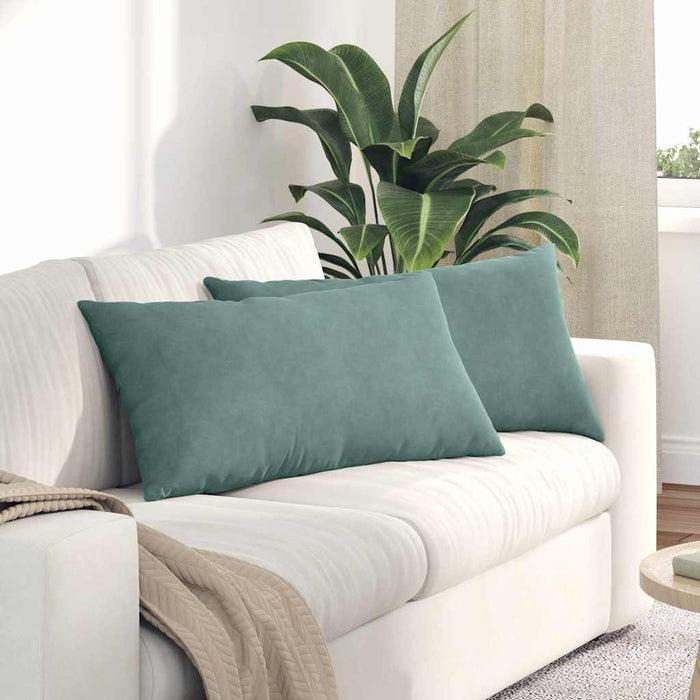 Perne pentru canapea 2 pcs Verde Mării 80 x 40 cm - WALTI WALTI