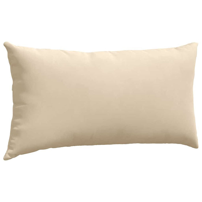 Perne pentru canapea 2 pcs Crem 80 x 40 cm țesătură - WALTI WALTI
