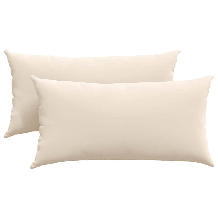 Perne pentru canapea 2 pcs Bej 80 x 40 cm țesătură - WALTI WALTI