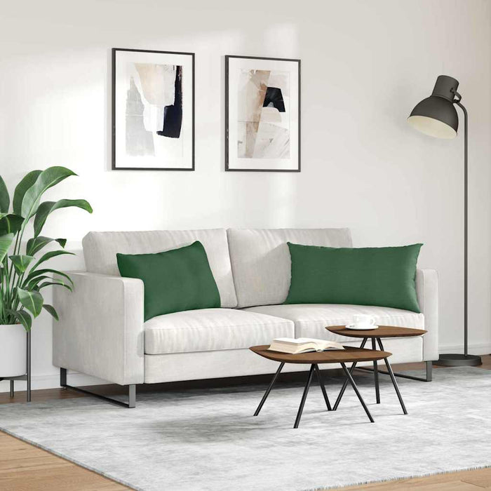 Perne pentru canapea 2 pcs Verde închis 80 x 40 cm - WALTI WALTI