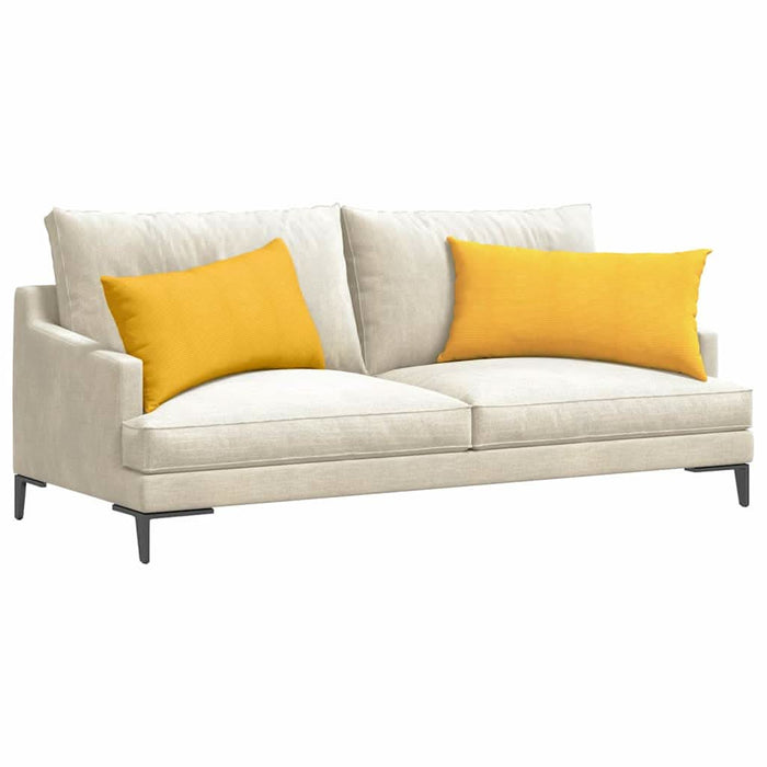 Perne pentru canapea 2 pcs Galben Deschis 80 x 40 cm - WALTI WALTI