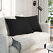 Perne pentru canapea 2 pcs Negru 70 x 50 cm țesătură - WALTI WALTI